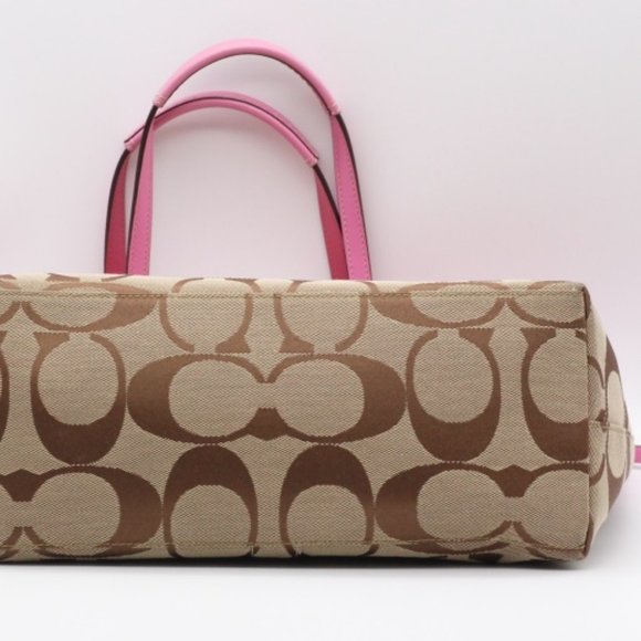 Coach Signature Stripe Tote 11691 - Picture 3 of 10